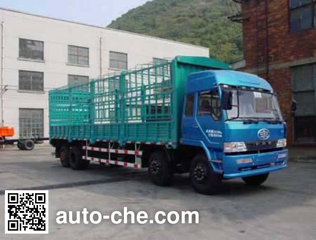 Бескапотный грузовик с решетчатым тент-каркасом FAW Liute Shenli LZT5240CXYPK2E3L11T2A90