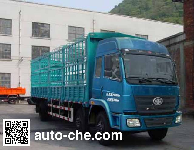 Бескапотный грузовик с решетчатым тент-каркасом FAW Liute Shenli LZT5253CXYPK2E3L10T3A95