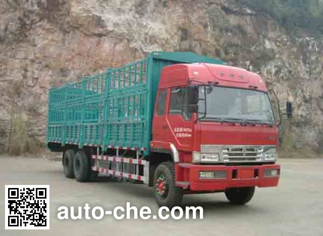Бескапотный грузовик с решетчатым тент-каркасом FAW Liute Shenli LZT5255CXYP2K2E3L3T1A92