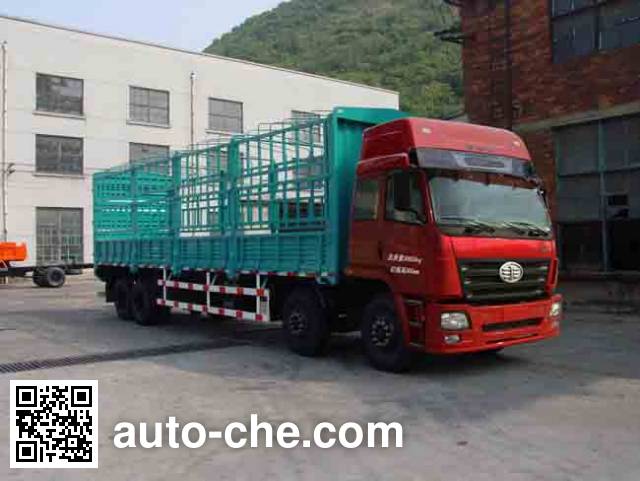 Бескапотный грузовик с решетчатым тент-каркасом FAW Liute Shenli LZT5312CXYP2K2E3L11T4A92