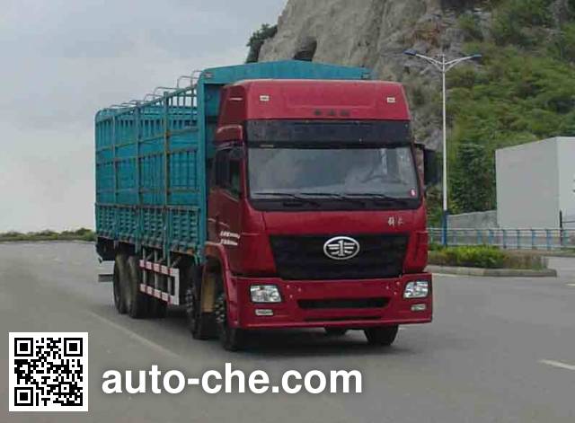 Бескапотный грузовик с решетчатым тент-каркасом FAW Liute Shenli LZT5313CXYP2K2E3L11T4A92
