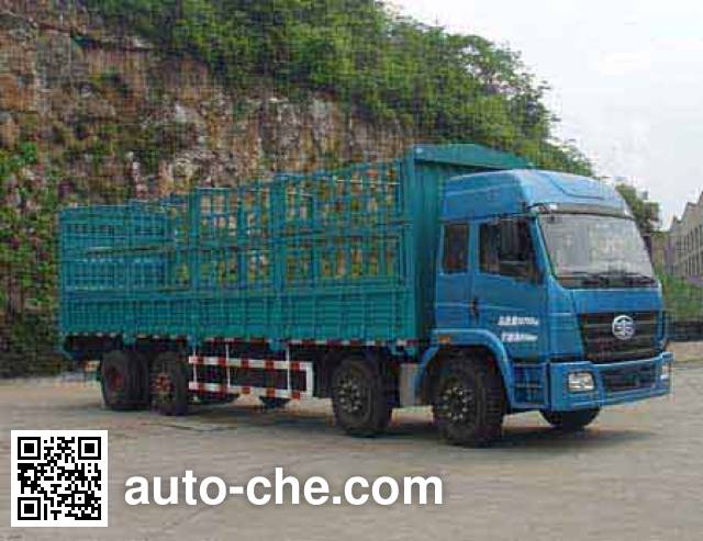 Бескапотный грузовик с решетчатым тент-каркасом FAW Liute Shenli LZT5313CXYPK2E3L11T2A90