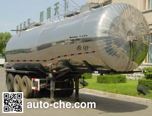 Полуприцеп цистерна для перевозки полужидких пищевых грузов Xiwang MH9402GYS