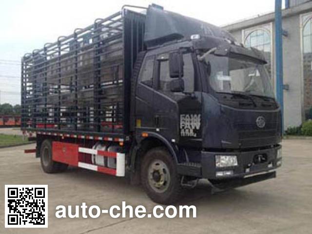 Грузовой автомобиль для перевозки скота (скотовоз) Sutong (FAW) PDZ5161CCQBE4