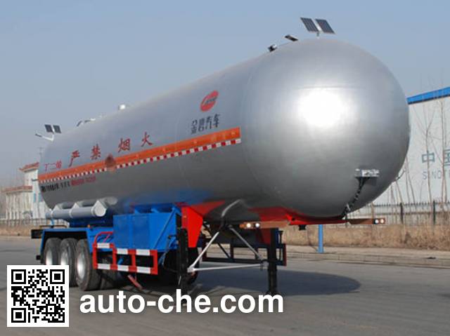 Полуприцеп цистерна газовоз для перевозки сжиженного газа Jinbi PJQ9407GYQ