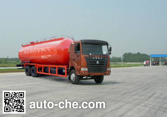 Автоцистерна для порошковых грузов Qingzhuan QDZ5250GFLZY