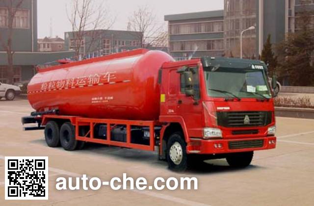 Автоцистерна для порошковых грузов Qingzhuan QDZ5252GFLZH