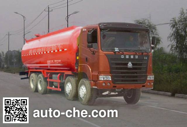 Автоцистерна для порошковых грузов Qingzhuan QDZ5311GFLZY