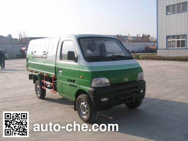 Мусоровоз с герметичным кузовом Jieli Qintai QT5020ZLJA3