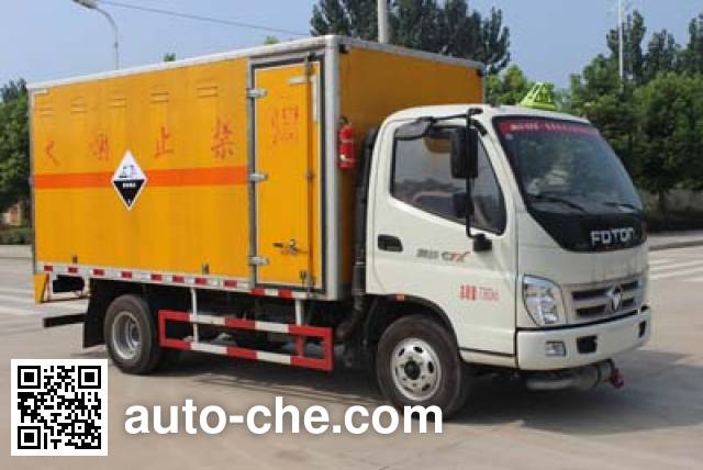 Автофургон для перевозки коррозионно-активных грузов Runli Auto SCS5041XFWBJ
