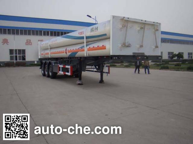 Полуприцеп газовоз для перевозки газа высокого давления в длинных баллонах Shengrun SKW9401GGY
