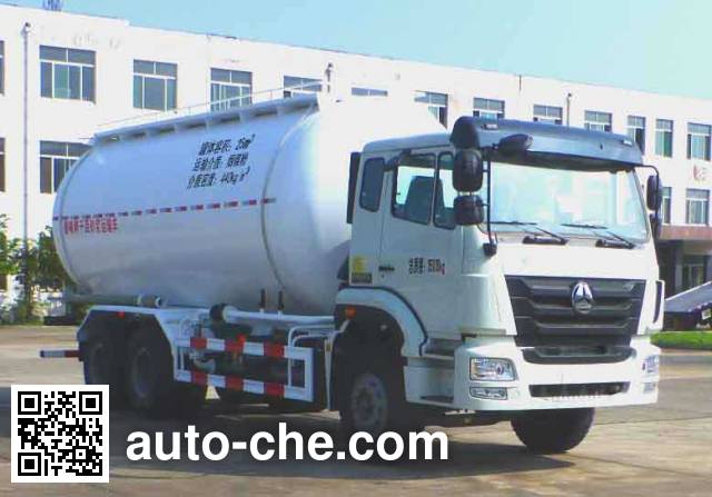 Автоцистерна для порошковых грузов низкой плотности Lufeng ST5255GFLC