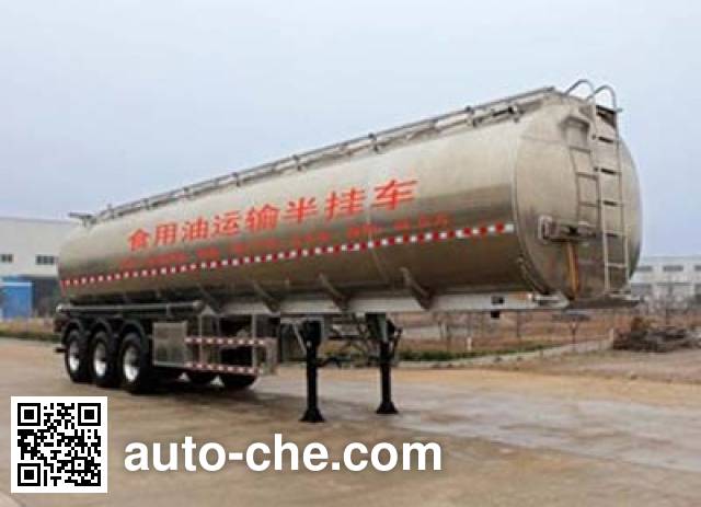 Полуприцеп масловоз алюминиевый для растительного масла Daiyang TAG9401GSY