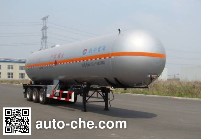 Полуприцеп цистерна газовоз для перевозки сжиженного газа Huanghai THH9400GYQA