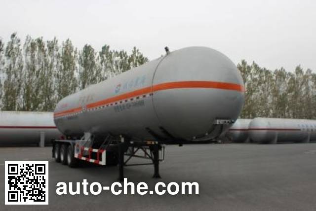 Полуприцеп цистерна газовоз для перевозки сжиженного газа Huanghai THH9400GYQC