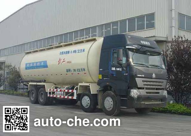 Автоцистерна для порошковых грузов Wugong WGG5310GFLZ