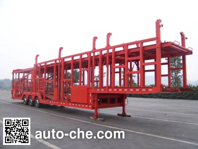 Полуприцеп автовоз для перевозки автомобилей Wangjiang WJ9201TCL