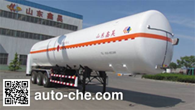 Полуприцеп цистерна газовоз для криогенной жидкости Wanxin Xinhao WXH9400GDY
