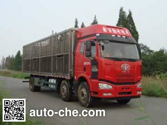 Грузовой автомобиль для перевозки скота (скотовоз) Baiqin XBQ5250CCQZ45J