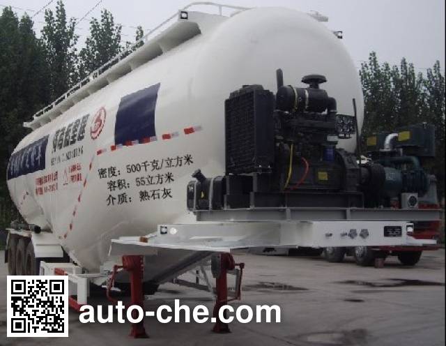Полуприцеп цистерна для порошковых грузов низкой плотности Yuntai XLC9401GFL