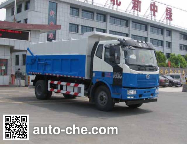 Стыкуемый мусоровоз с уплотнением отходов Zhongjie XZL5160ZDJ5