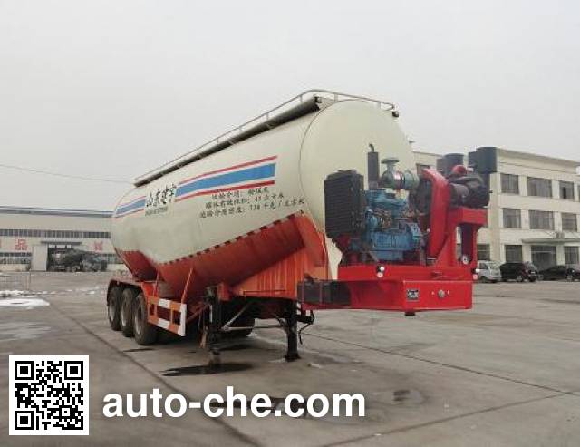 Полуприцеп для порошковых грузов средней плотности Zhongyun YFZ9400GFLZY
