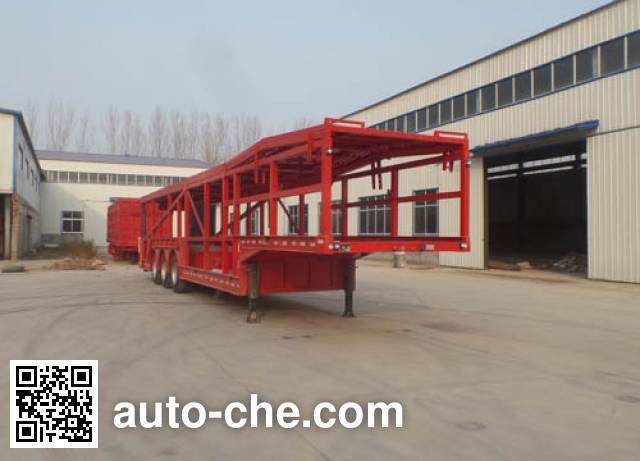 Полуприцеп автовоз для перевозки автомобилей Huajing YJH9201TCL
