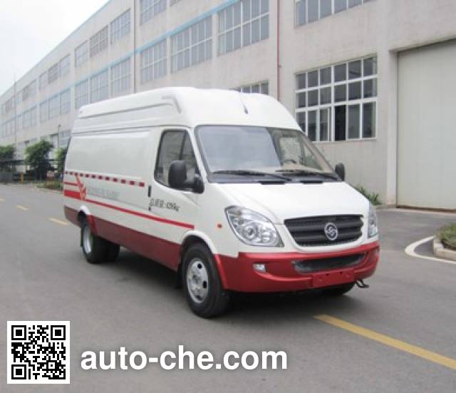 Фургон (автофургон) Yuzhou (Jialing) YZ5042XXYF136DD