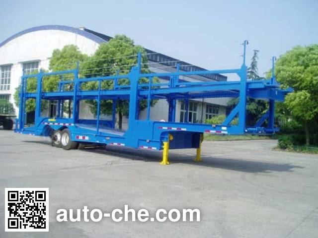 Полуприцеп автовоз для перевозки автомобилей Weichai Senta Jinge YZT9191TCL