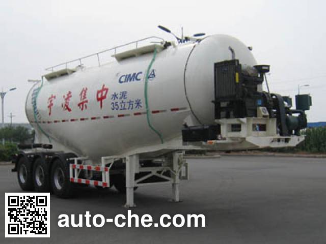 Полуприцеп для порошковых грузов средней плотности CIMC ZJV9404GFLLY