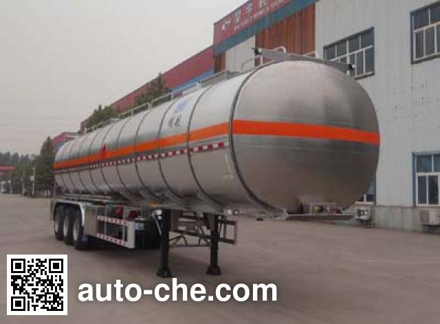 Полуприцеп цистерна алюминиевая для легковоспламеняющихся жидкостей Minghang ZPS9403GRY
