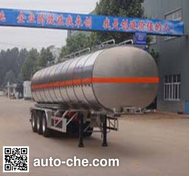 Полуприцеп цистерна алюминиевая для легковоспламеняющихся жидкостей Minghang ZPS9406GRY