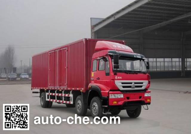Фургон (автофургон) Sinotruk Huanghe ZZ5254XXYK48C6D1
