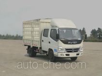 Грузовик с решетчатым тент-каркасом Foton BJ5049CCY-DA