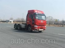 Седельный тягач для перевозки опасных грузов FAW Jiefang CA4250P66K24T1E5Z