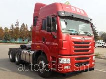 Седельный тягач для перевозки опасных грузов FAW Jiefang CA4255P1K2T1E4A80