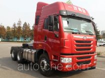 Седельный тягач для перевозки опасных грузов FAW Jiefang CA4255P2K2T1E5A80
