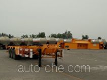 Каркасный полуприцеп контейнеровоз для контейнеров-цистерн с опасным грузом Zhaoxin CHQ9400TWY