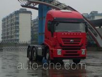 Седельный тягач контейнеровоз SAIC Hongyan CQ4254HTVG324VC