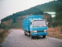 Грузовик с решетчатым тент-каркасом FAW Fenghuang FXC5080CLXYL