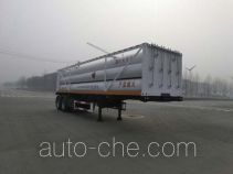 Полуприцеп газовоз для перевозки газа высокого давления в длинных баллонах Baohuan HDS9354GGY