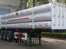 Полуприцеп газовоз для перевозки газа высокого давления в длинных баллонах Baohuan HDS9400GGQ