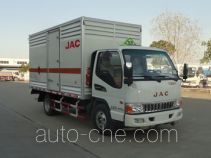 Грузовой автомобиль для перевозки газовых баллонов (баллоновоз) JAC HFC5045TQPXZ