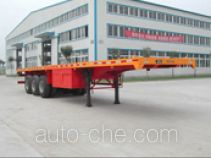 Полуприцеп контейнеровоз с плоской платформой Yindun JYC9390TJZP