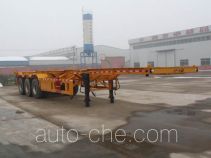 Каркасный полуприцеп контейнеровоз для контейнеров-цистерн с опасным грузом Hualiang Tianhong LJN9400TWY