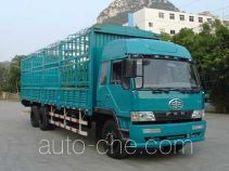 Бескапотный грузовик с решетчатым тент-каркасом FAW Liute Shenli LZT5240CXYP11K2L7T1A91