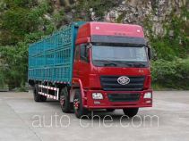 Бескапотный грузовик с решетчатым тент-каркасом FAW Liute Shenli LZT5255CXYPK2E3L10T3A90
