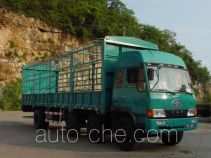 Бескапотный грузовик с решетчатым тент-каркасом FAW Liute Shenli LZT5287CXYPK2L11T4A96