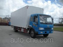 Автофургон с подъемными бортами (фургон-бабочка) Sutong (FAW) PDZ5160XYK
