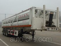 Полуприцеп газовоз для перевозки газа высокого давления в длинных баллонах Jingyanggang SFL9350GGY